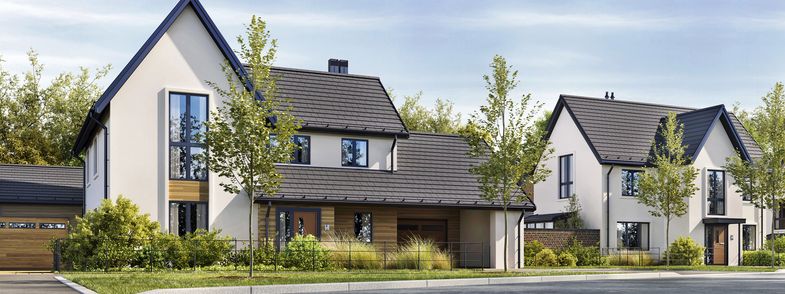 Two houses side by side